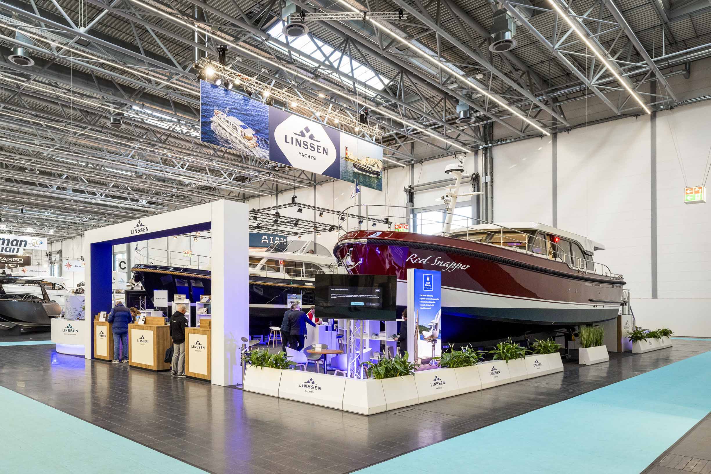 Linssen Yachts at BOOT Düsseldorf 2025