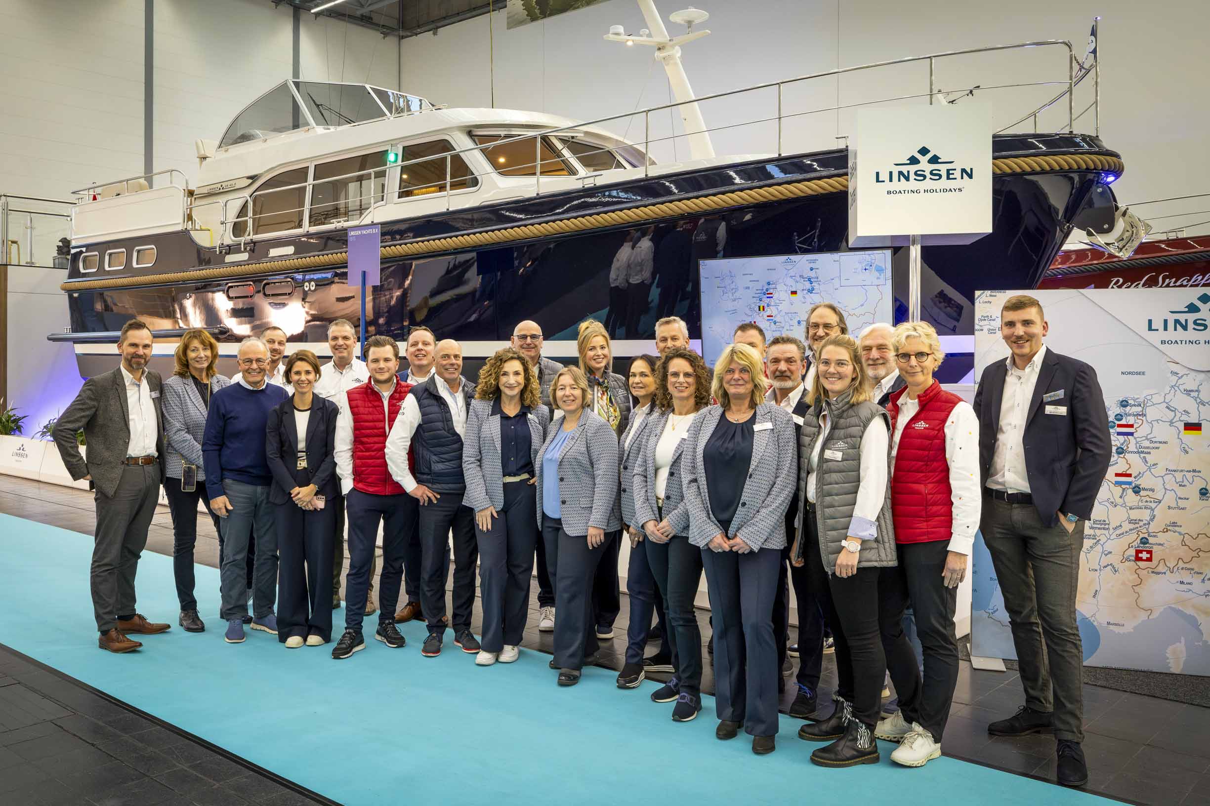 Linssen Yachts auf der BOOT Düsseldorf 2026 | Halle 1 Stand B15