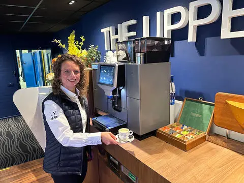 Wendy Stoffels-Linssen; receptionis at Linssen Yachts