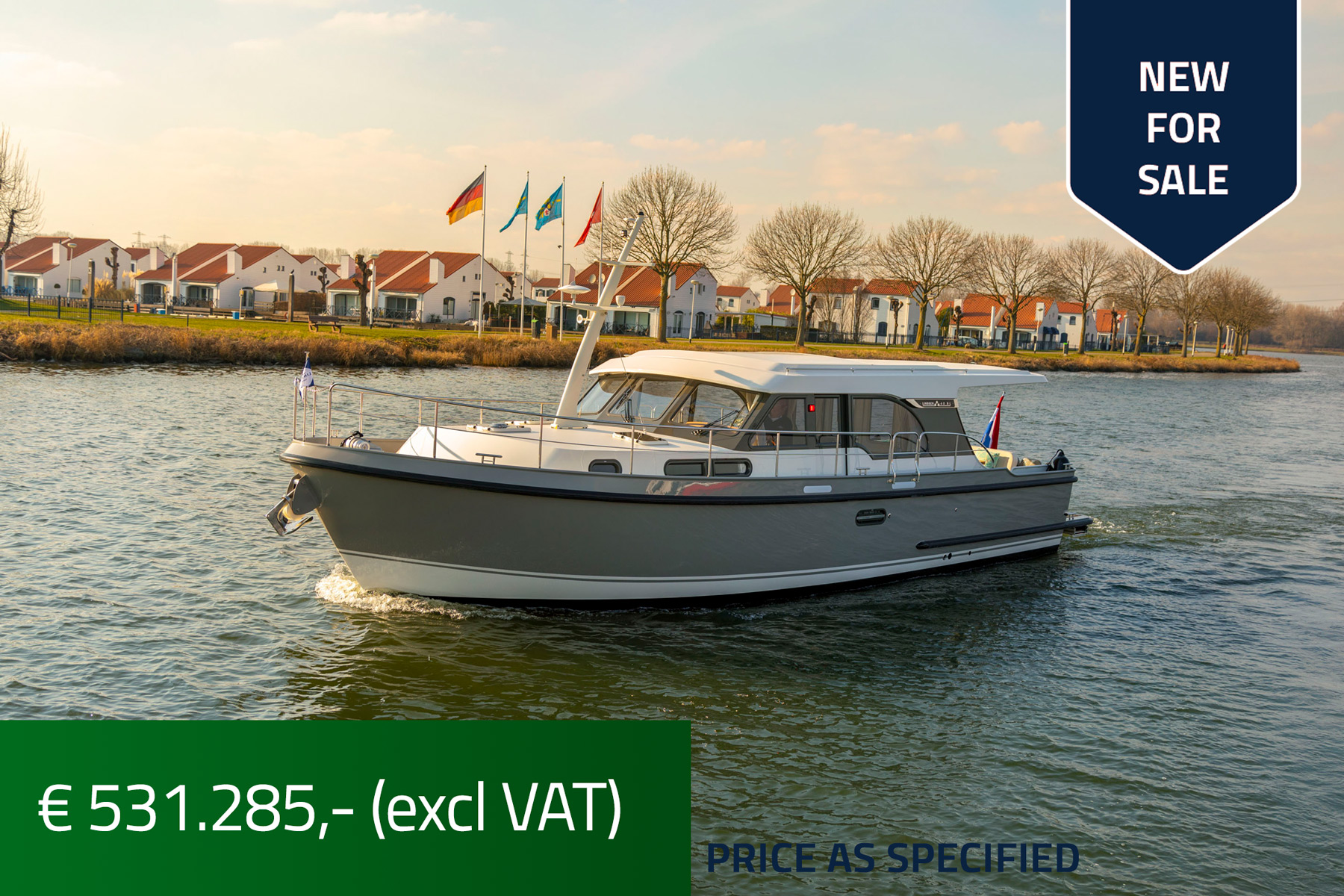 New for sale: Linssen 40 SL Sedan - sistership